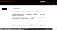 Desktop Screenshot of construccionsmartet.com