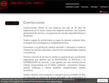 Tablet Screenshot of construccionsmartet.com